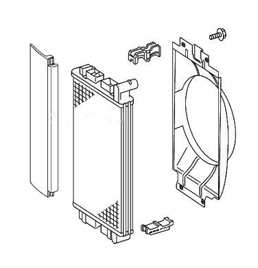RADIATOR ASSY OH1830 - 1N01034