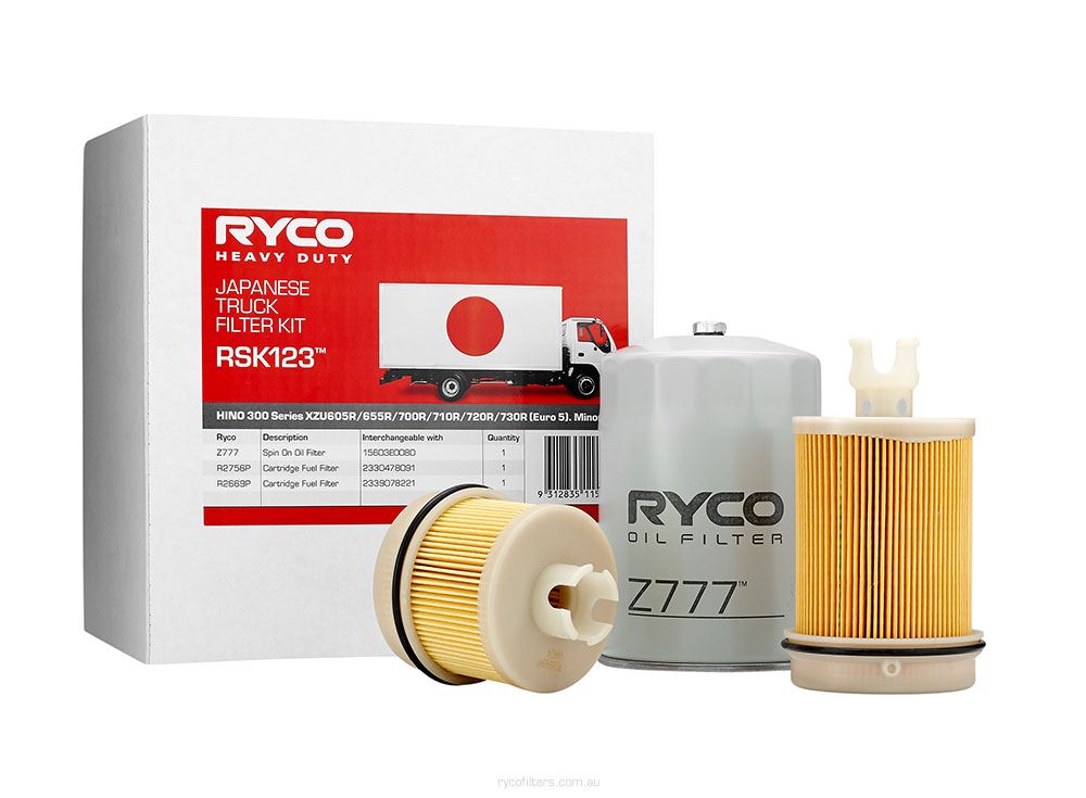RYCO HD SERVICE KIT HINO 300 XZU605R EURO 5 - RSK123