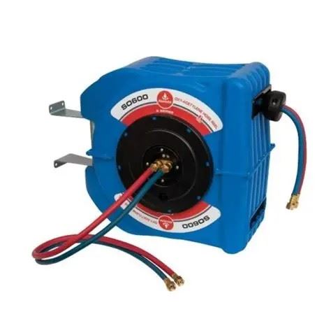 ALEMLUBE OXY ACETYLENE HOSE REEL 15M X 6MM HOSE - SO600
