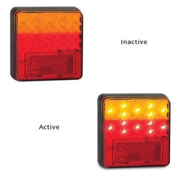 SINGLE BLISTER MULTI VOLT, STOP/TAIL/INDIC/REFLECT - LED100ARM