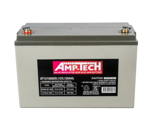 AMP-TECH VRLA 12V 120AH - AT121000DS