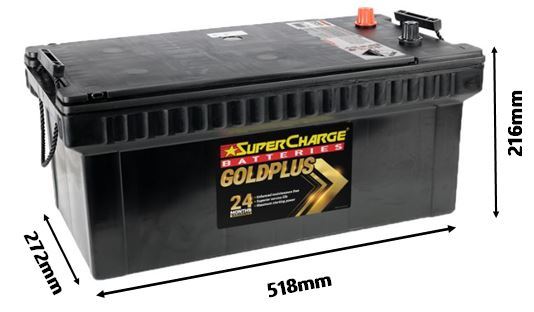 EURO TRUCK BATTERY 1150CCA 400RC + RIGHT - EMFN200R