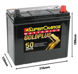 BATTERY GOLD + 490CCA + RIGHT SAE TERMIA - MF55B24LS