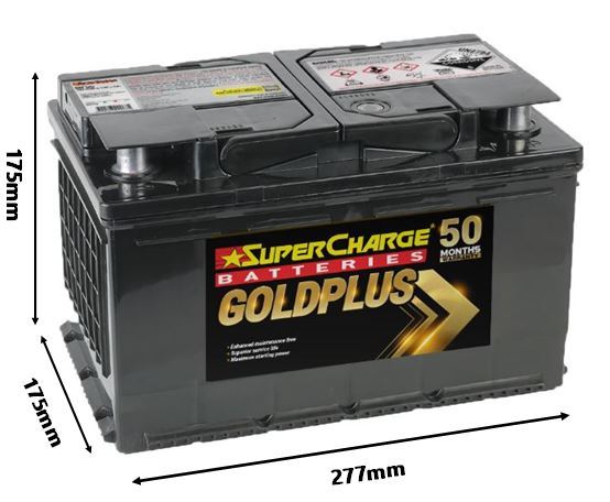 GOLD PLUS EUROPEAN 12V 720CCA - MF66