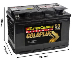 GOLD PLUS EUROPEAN 12V 750CCA - MF66H