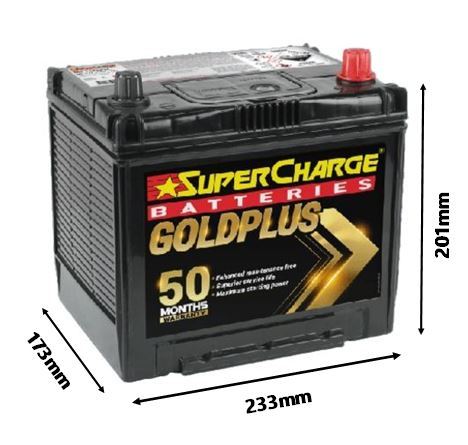 GOLD PLUS JAPANESE 12V 630CCA - MF75D23L