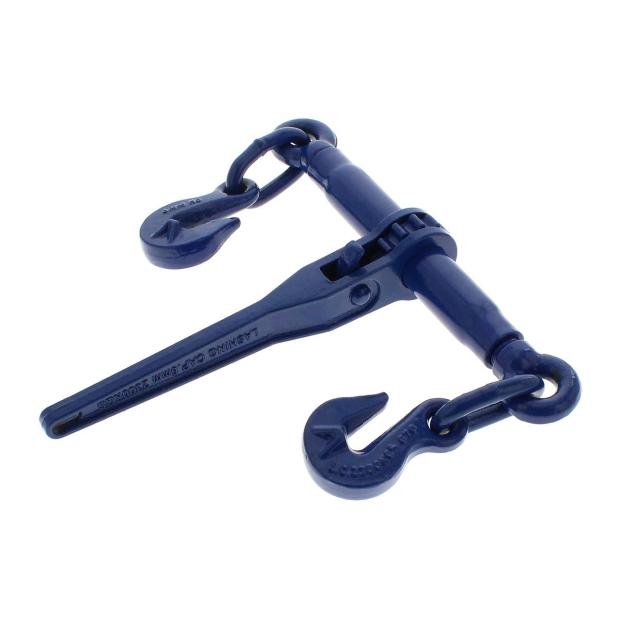 LOADBINDER 6MM RATCHET C/W GRAB HOOKS 2300KG LC - ANCLB0302-6MM