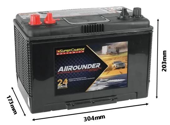 ALLROUNDER 12V 760CCA 105A - MRV70