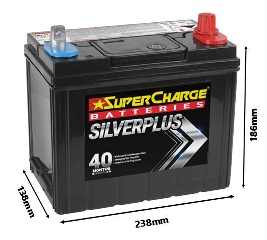 SILVER PLUS 12V 320CCA - SMF43