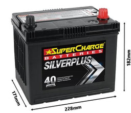SILVER PLUS 12V 550CCA - SMF58VT