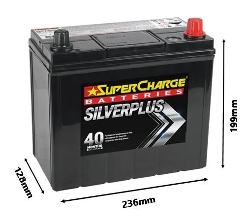 SILVER PLUS 12V 380CCA - SMFNS60LS