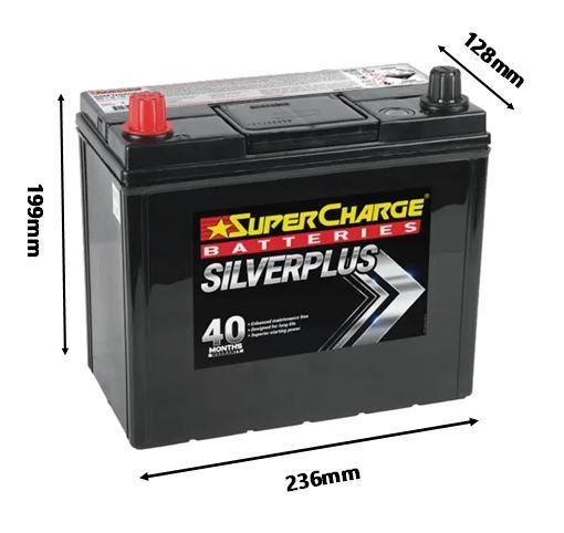 SILVER PLUS 12V 380CCA - SMFNS60RS