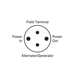 BATTERY MASTER SWITCH LEVER TYPE W INDEXING POST - 61075
