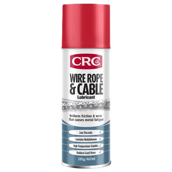 CRC WIRE ROPE AND CABLE LUBRICANT 285G - C3035