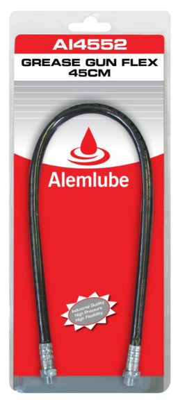 ALEMLUBE POLYAMIDE GREASE GUN FLEX, 450MM LONG - A14552