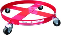 DRUM DOLLY- 205L/180KG W 4 HEAVY DUTY 75MM CASTORS - 80100