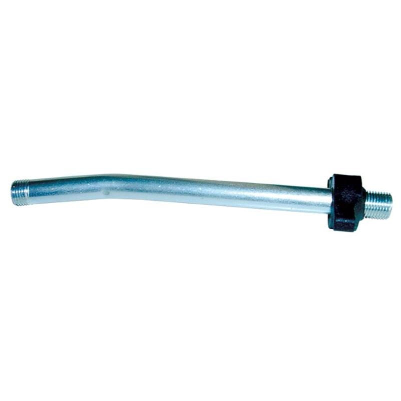 GREASE GUN RIGID EXTENSION WITH LOCKNUT 140MM - 14515