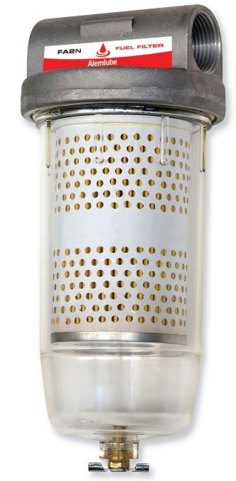 ALEMLUBE 1" BSP BULK TANK FUEL FILTER - FA2N