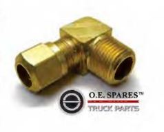 MALE CONNECTOR ELBOW 90 DEG - 3/8 TUBE X 1/8 NPT - NF1469-6-2
