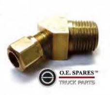 MALE ELBOW 45 DEG - 1/4 TUBE X 1/8 NPT CONNECTOR - NF1480-4-2