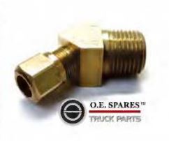 MALE ELBOW 45 DEG - 3/8 TUBE X 1/4 NPT CONNECTOR - NF1480-6-4