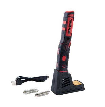 HOT DEVIL RECHARGABLE SOLDERING IRON - HDRSI