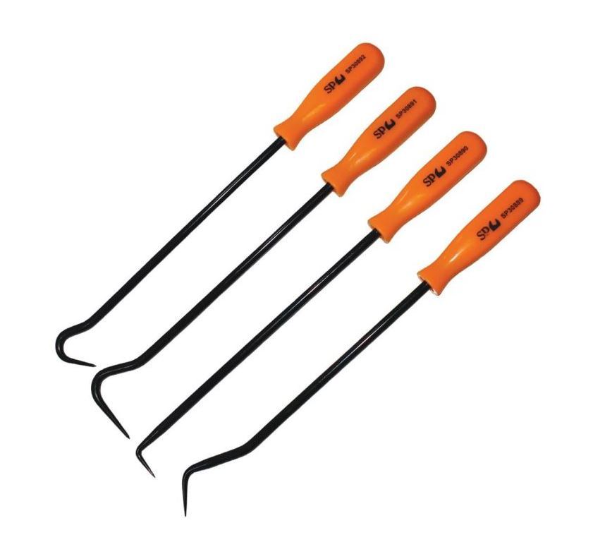 AUTO SPECIALITY - HOOK & PICK SET 4PCS (EXTRA LONG - SP30842