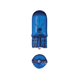 12V 5W W2.1 X 9.5D ULTRA BLUE WEDGE GLOBES (20 - 17190BL2