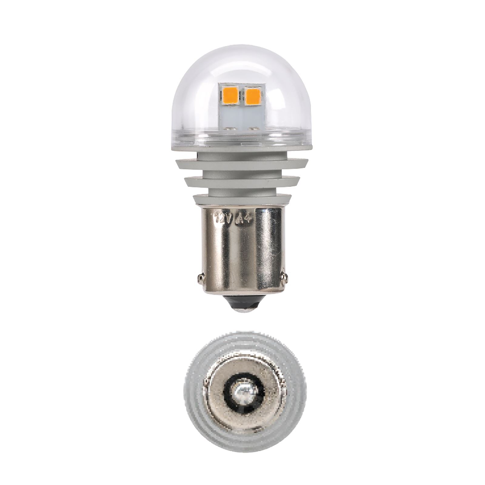 12V BAU15S LED IND GLOBES 1800K AMBER (PACK OF 2) - 18232BL
