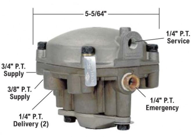 RELAY EMERGENCY VALVE - RE6 STYLE - OE101197
