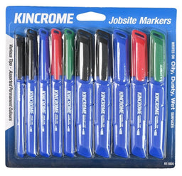 PERMANENT MARKR STARTR PACK 10PCE ASSORTED COLOURS - K11820