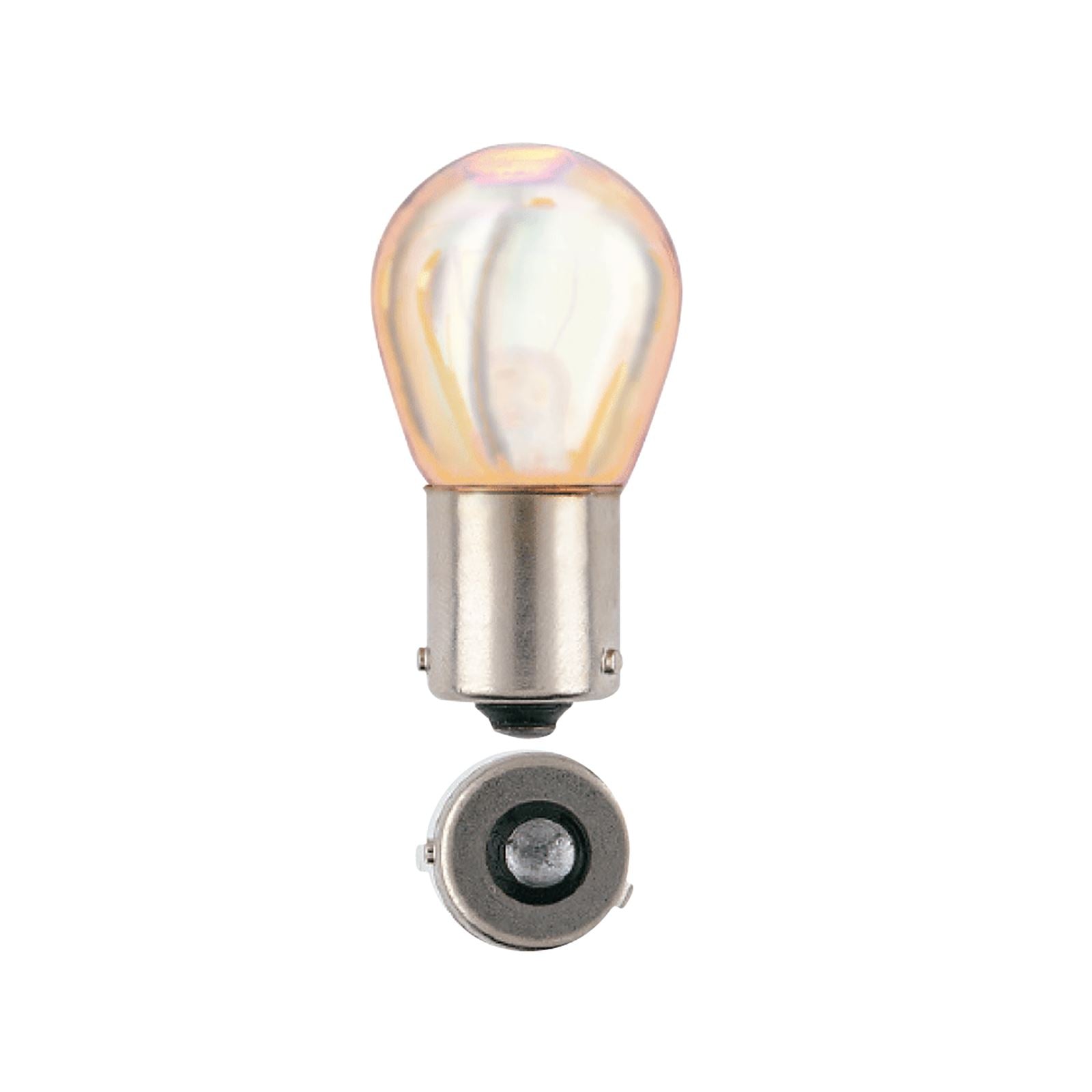 12V 21W AMBER BAU15S PHANTOM GLOBES (2) - 47385BL