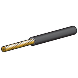 15A 4MM BLACK SINGLE CORE CABLE (30M) - 5814-30BK