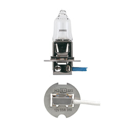 12V 100W PK22S HALOGEN HEADLIGHT GLOBES (1) - 48351BL