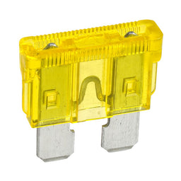20 AMP YELLOW STANDARD ATS BLADE FUSE (PACK OF 5) - 52820BL