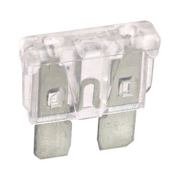 25 AMP WHITE STANDARD ATS BLADE FUSE (PACK OF 5) - 52825BL