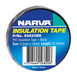 19MM PVC INSULATION TAPE (BLACK) - 56820BK