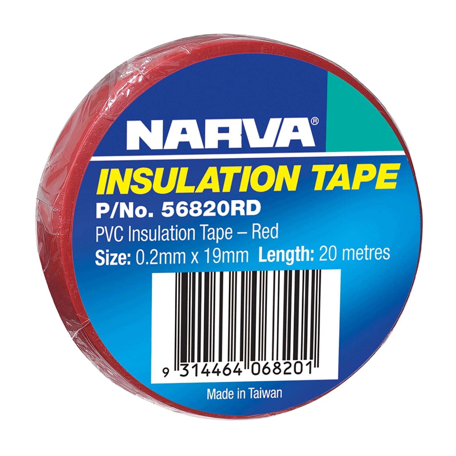 19MM PVC INSULATION TAPE (RED) - 56820RD