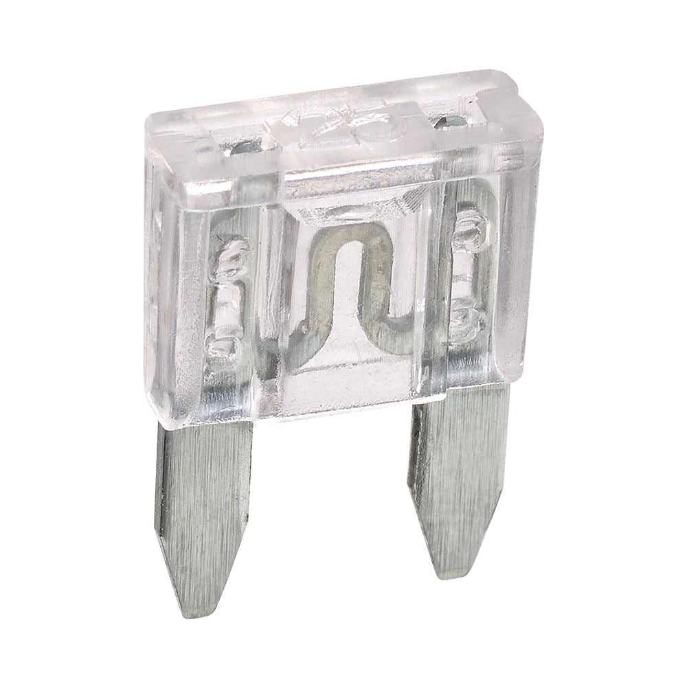 25 AMP WHITE MINI BLADE FUSE (BOX OF 50) - 52725
