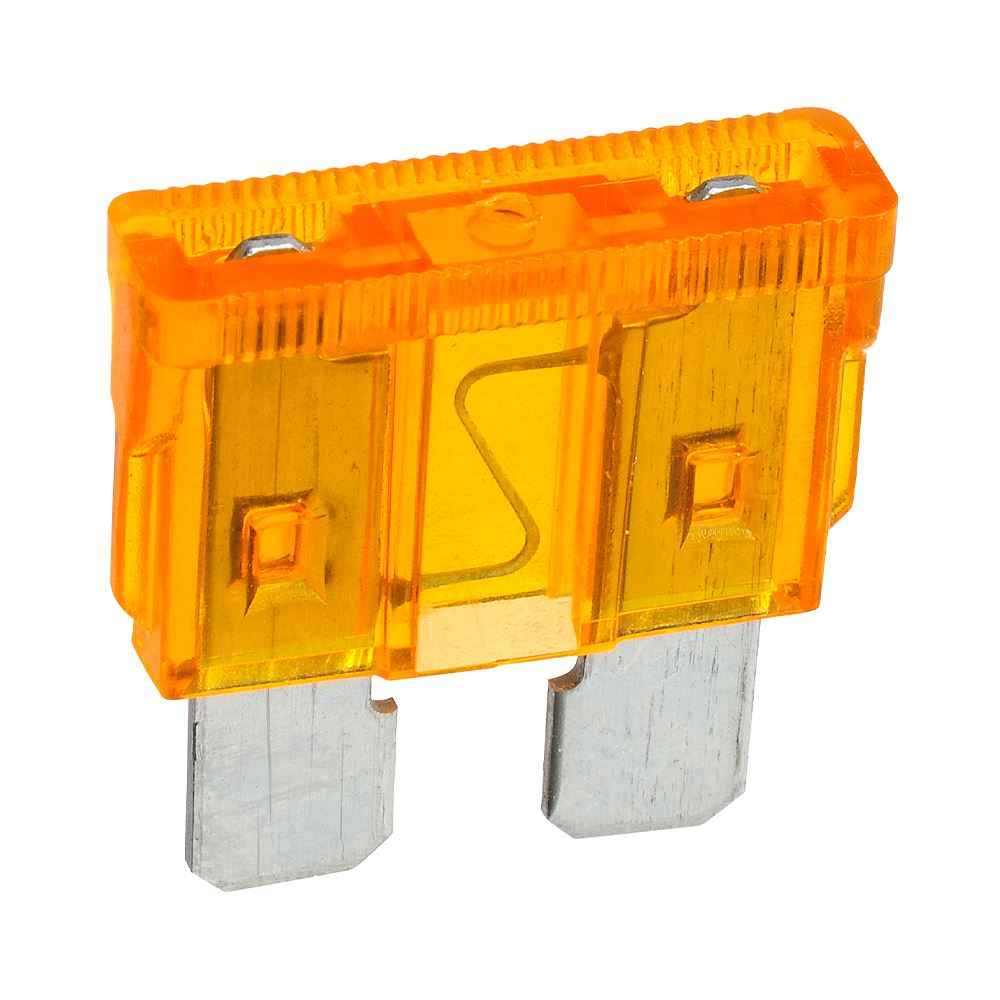 5 AMP ORANGE STANDARD ATS BLADE FUSE (BOX OF 50) - 52805