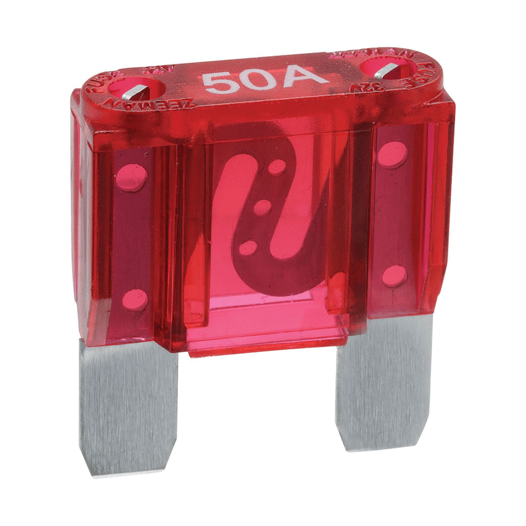 50 AMP RED MAXI BLADE FUSE (BLISTER PACK OF 1) - 52950BL