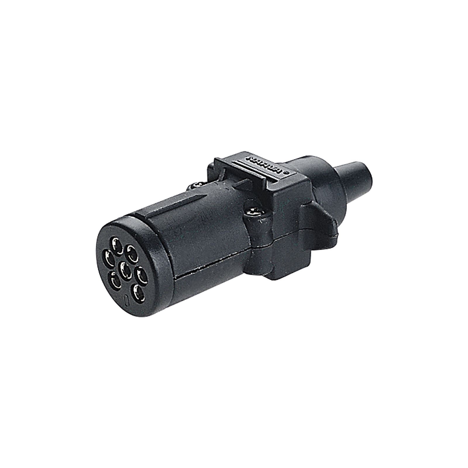 7PIN SML RND PLAS PLUG BL (1) - NF1469-6-71
