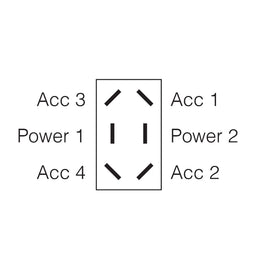 ON/ON HEAVY-DUTY TOGGLE SWITCH - 60066BL