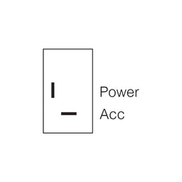 OFF/MOMENTARY (ON) TOGGLE SWITCH - 60069BL