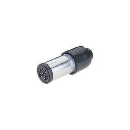 7 PIN SML RND METAL PLG BL (1) - 82131BL