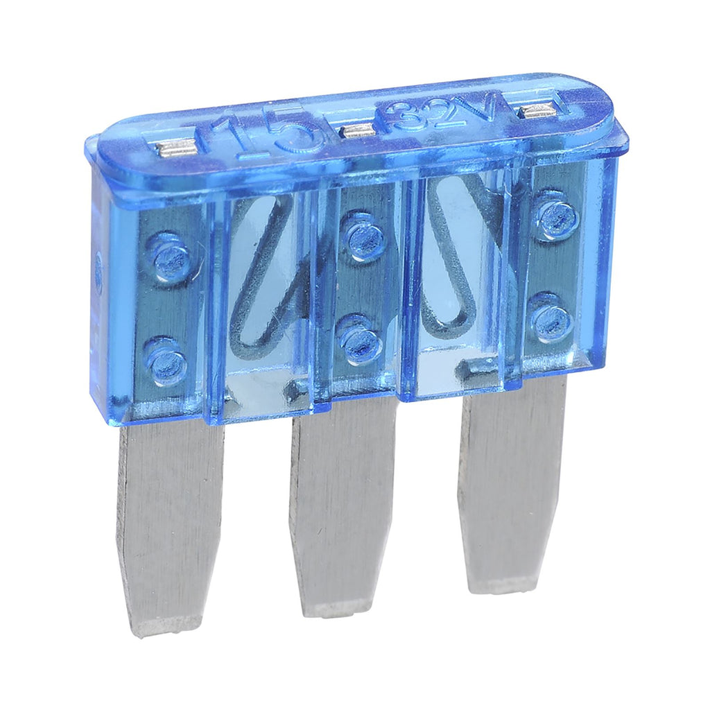 15 AMP MICRO 3 BLADE FUSE (BLISTER 5) - 51215BL