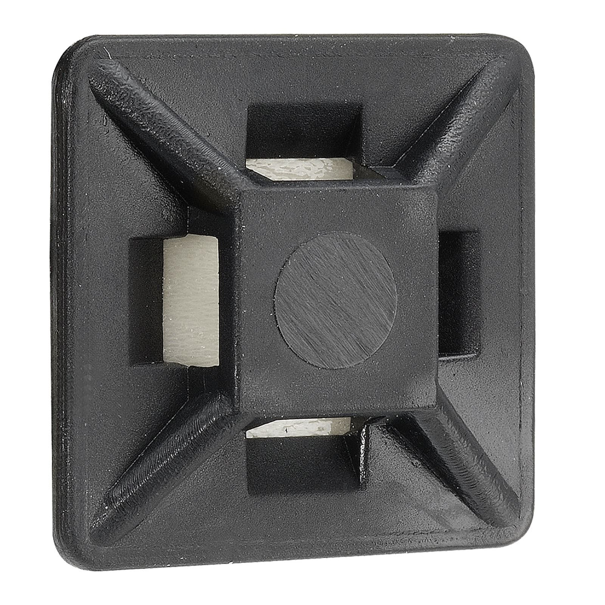 CAB TIE MOUNTS BLCK 19MM (100) - 56442