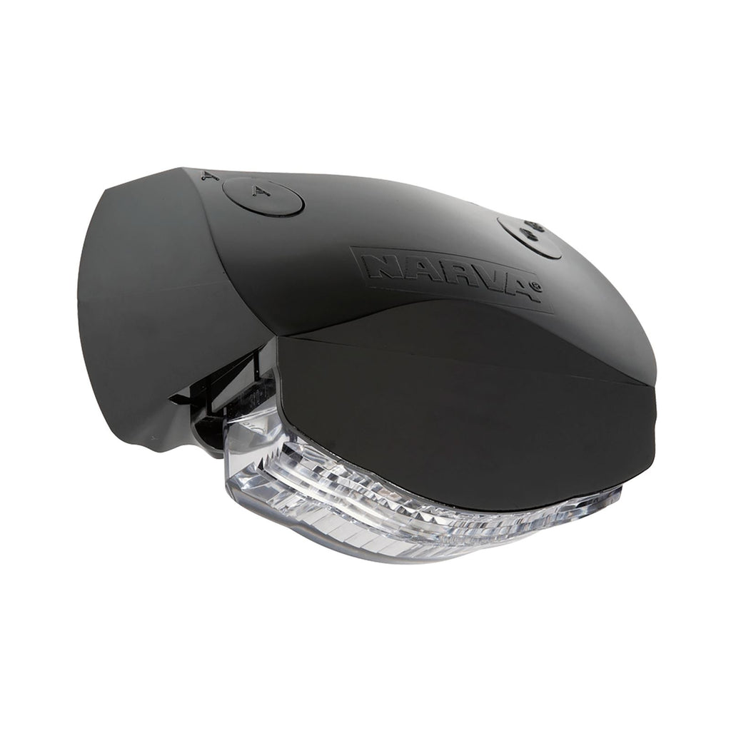 LICENCE PLATE LAMP BLACK 9-33V MDL16 3 LED 0.5M - 91666