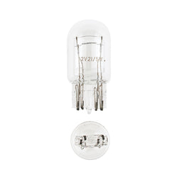 12V 21/5W W3 X 16Q W21/5W WEDGE GLOBES (PACK OF 2) - 47534BL
