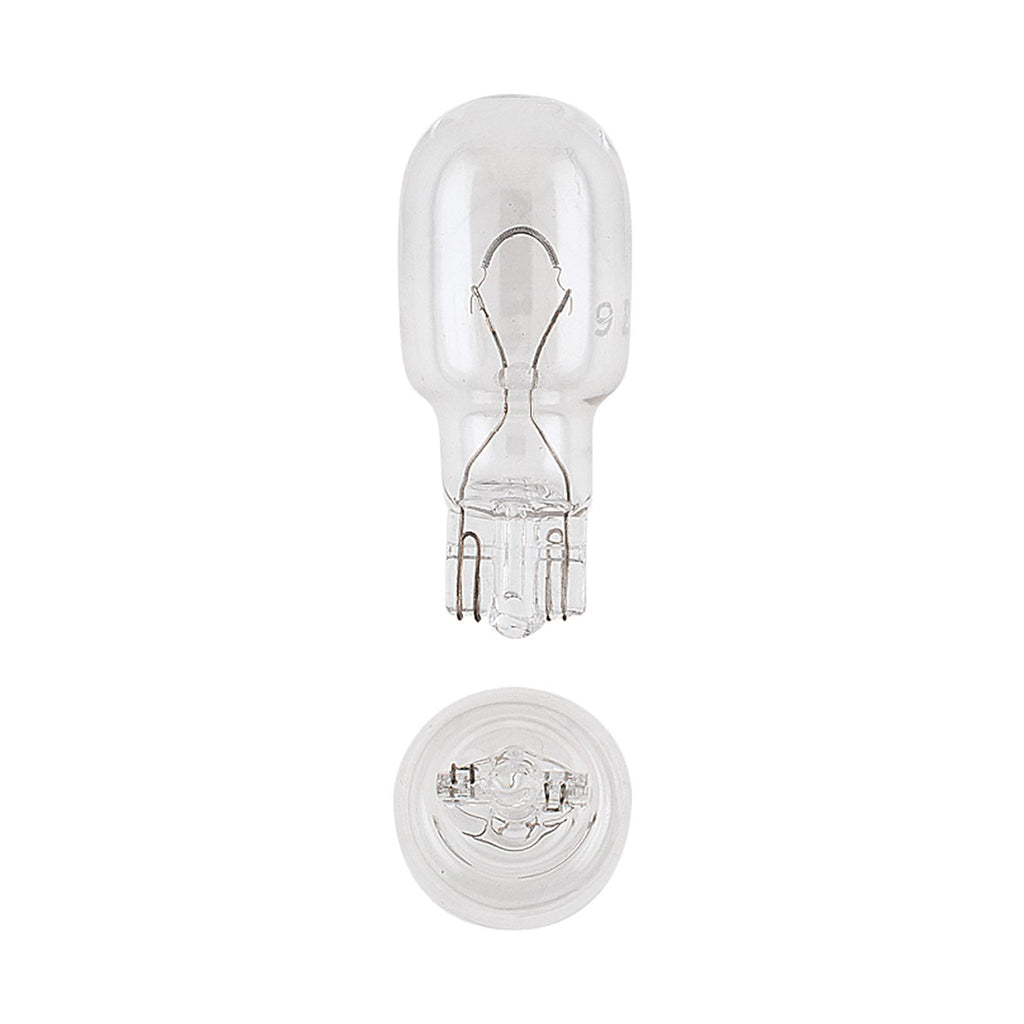 12V 12CP (9W) W2 X 15D WEDGE GLOBES (BOX OF 10) - 47525